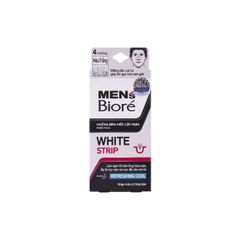 Miếng dán mũi lột mụn Biore nam (xanh) hộp 4 miếng