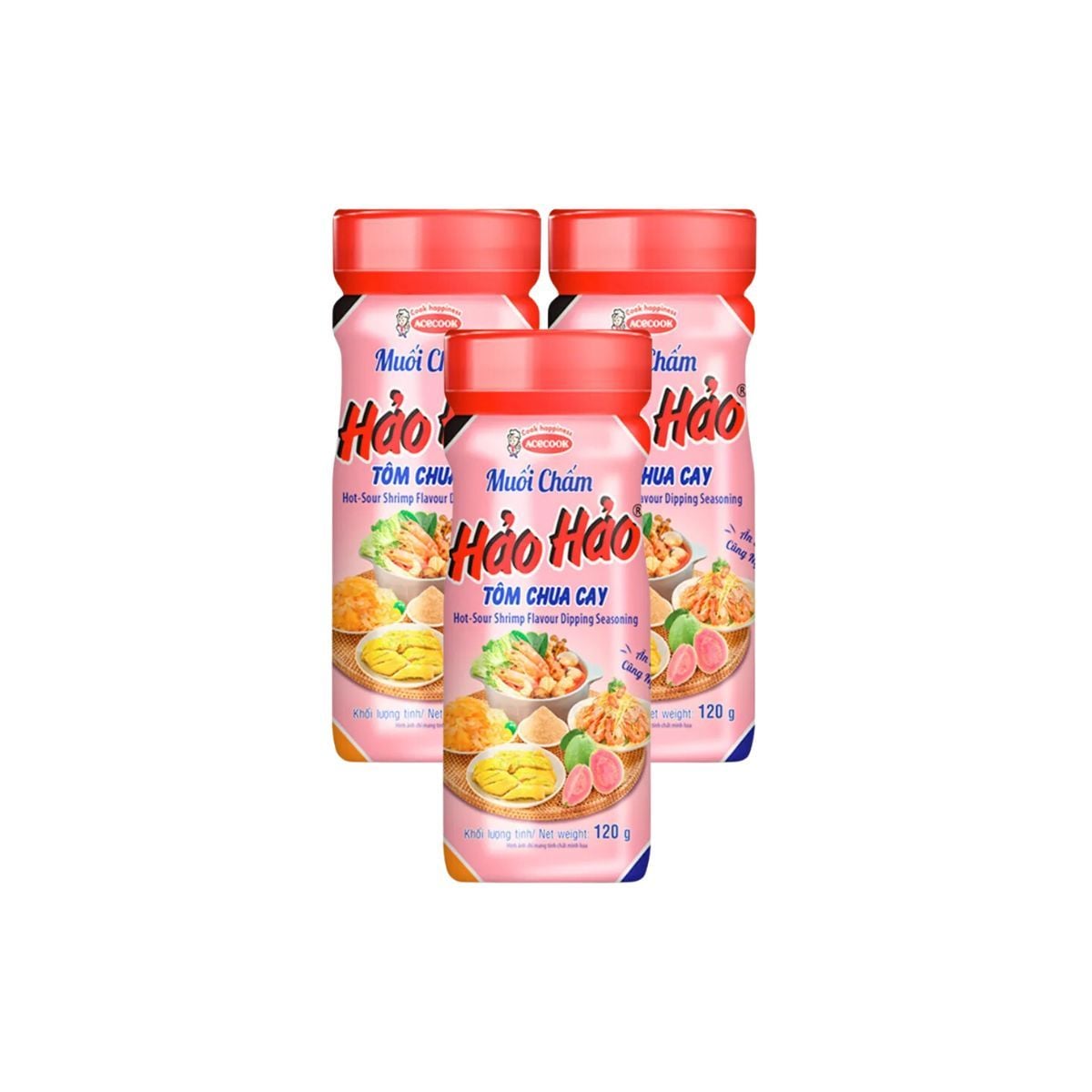  Muối chấm Hảo Hảo tôm chua cay 120 g (I0010558) 
