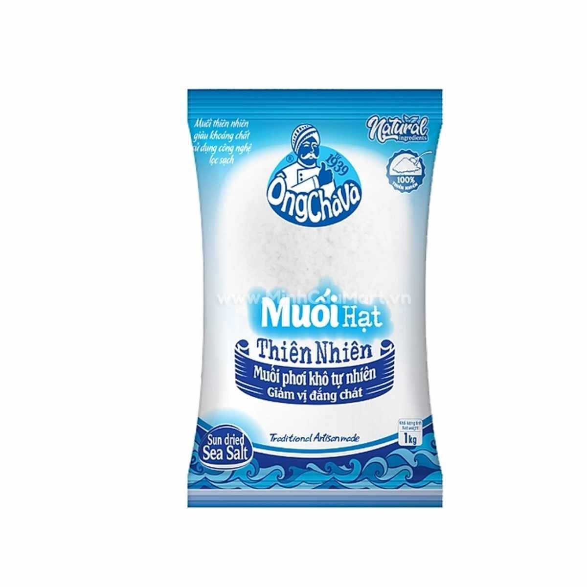  Muối Hạt Thiên Nhiên Ông Chà Và 1kg 