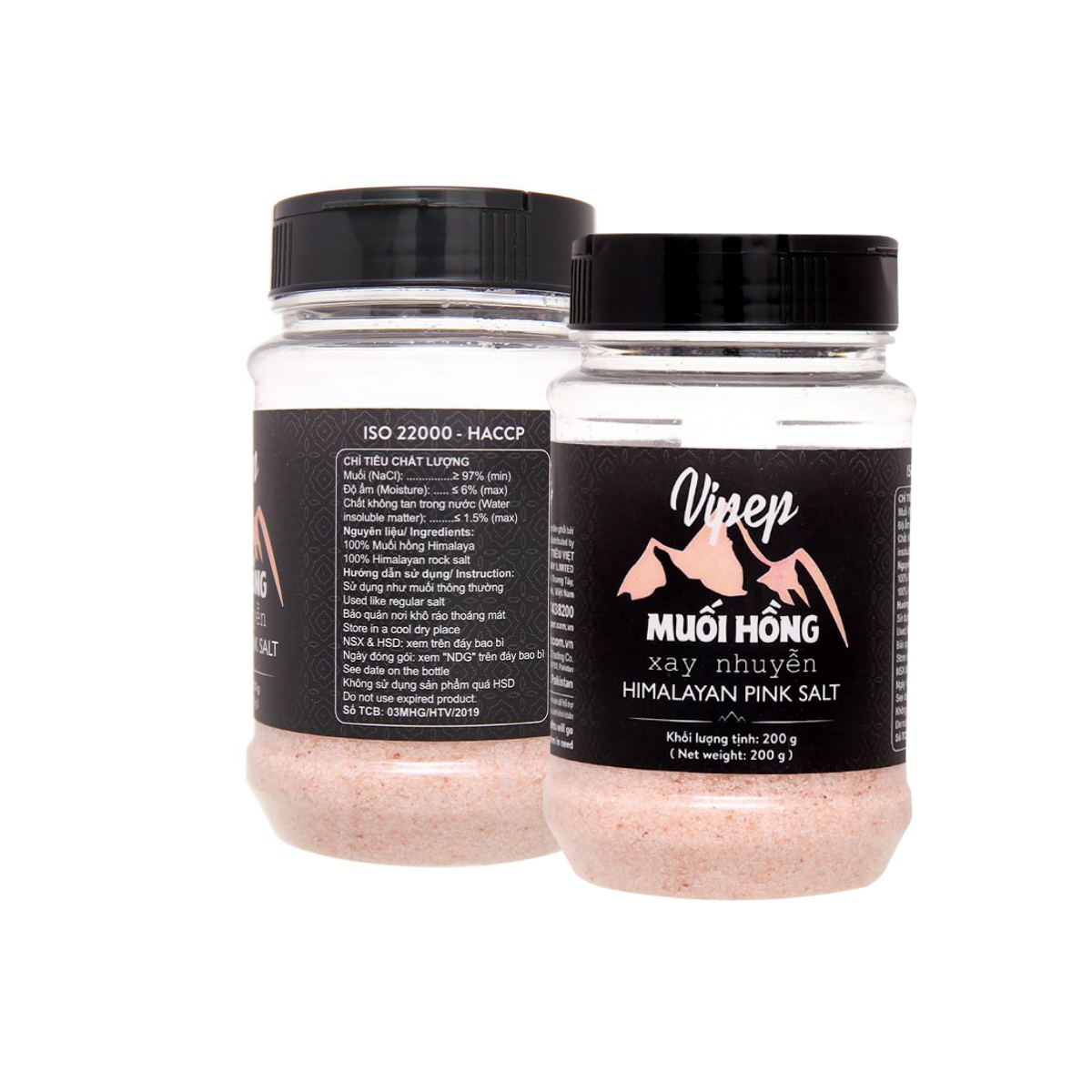  Muối hồng Vipep xay nhuyễn 200 g 