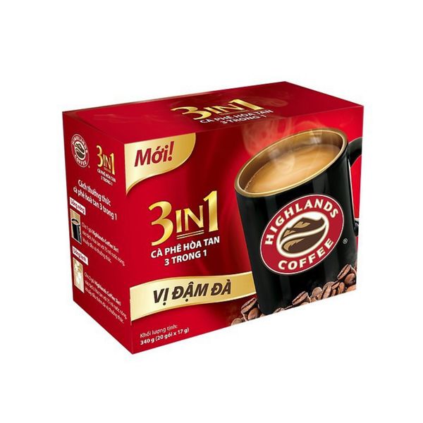 Cà phê sữa hòa tan Highlands Coffee (20 gói) (I0000857)