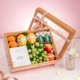  Hộp Quà Trái Cây, Yến Và Mật Ong Tone Hồng Tinh Tế 