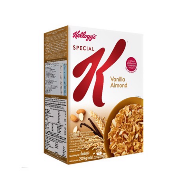 Ngũ cốc dinh dưỡng hạnh nhân và vani Special K Kelloggs 195 g (I0000765)