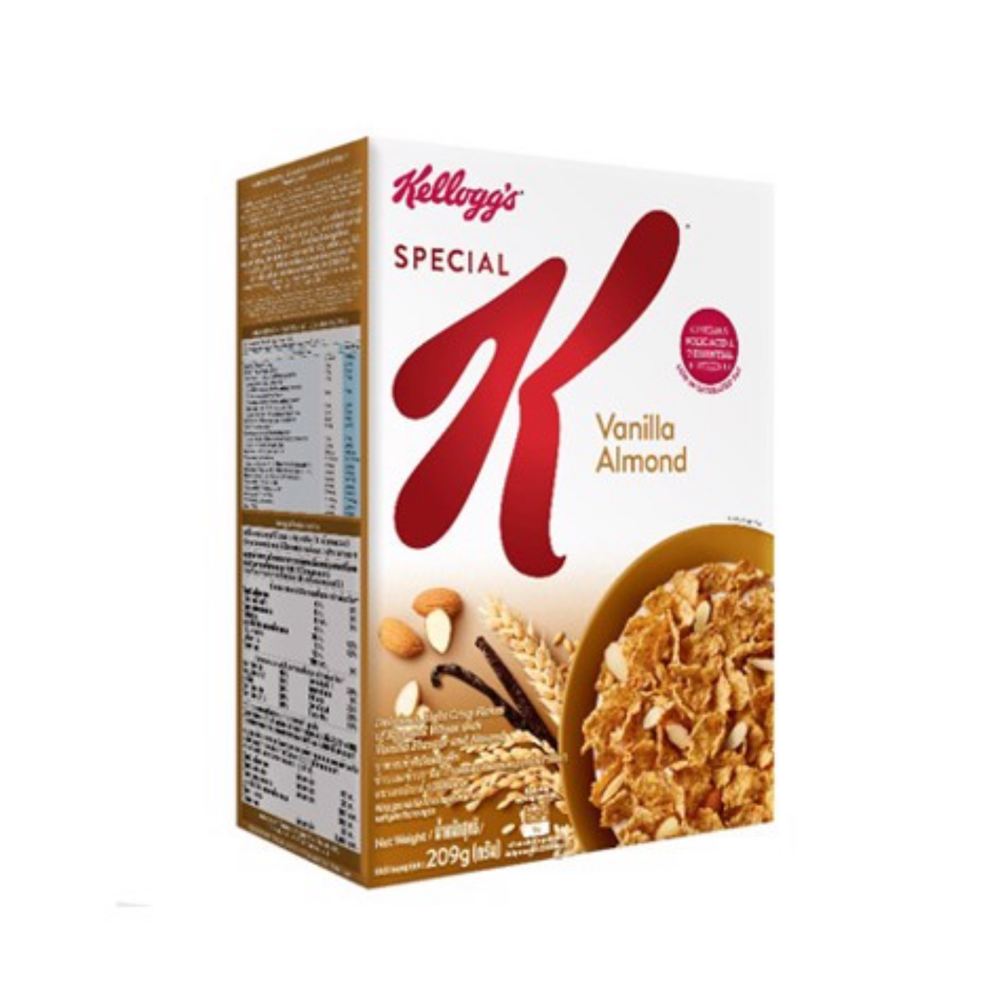  Ngũ cốc dinh dưỡng hạnh nhân và vani Special K Kelloggs 195 g (I0000765) 