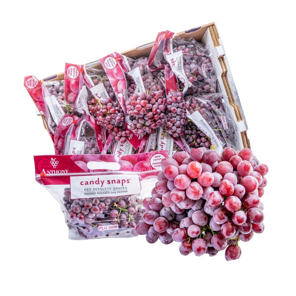 Nho đỏ kẹo Candy Snaps Athony Mỹ FARMERS MARKET