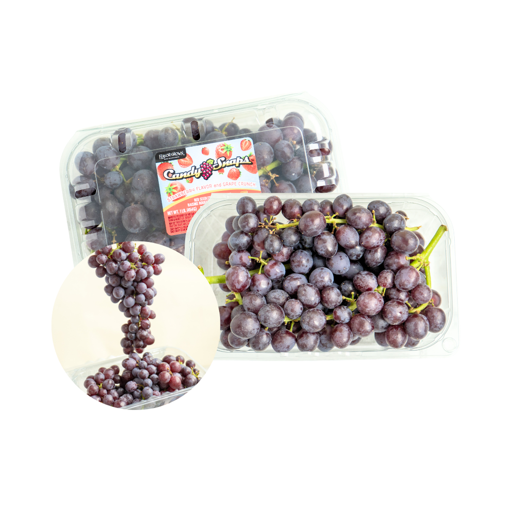 Nho đỏ kẹo vị dâu Candy Snaps Mỹ (454G/ Hộp) FARMERS MARKET