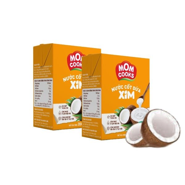 Nước cốt dừa xim Mom Cooks 200 ml