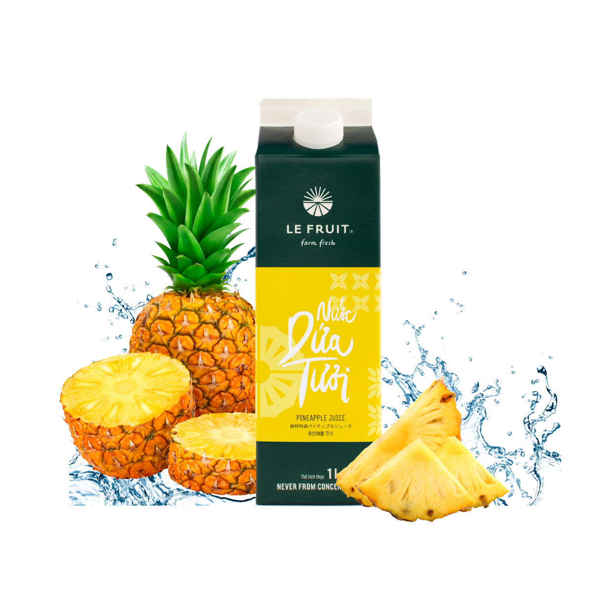  Nước dứa tươi Le Fruit 1 lít (I0002295) 