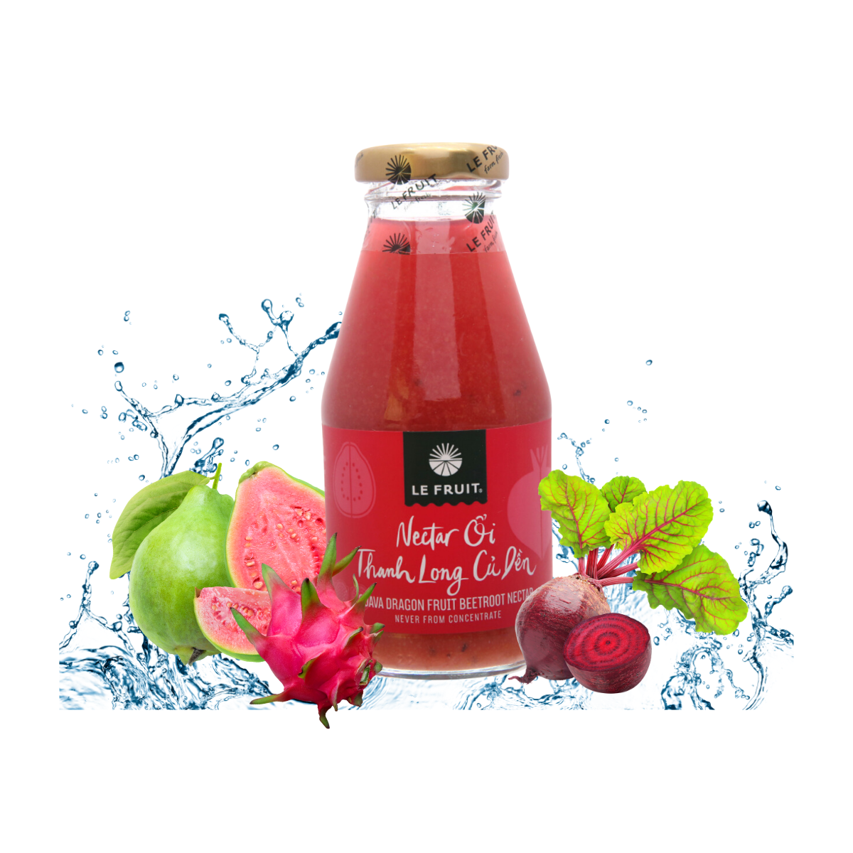  Nước ép ổi, thanh long và củ dền Le Fruit 250 ml (I0002301) 
