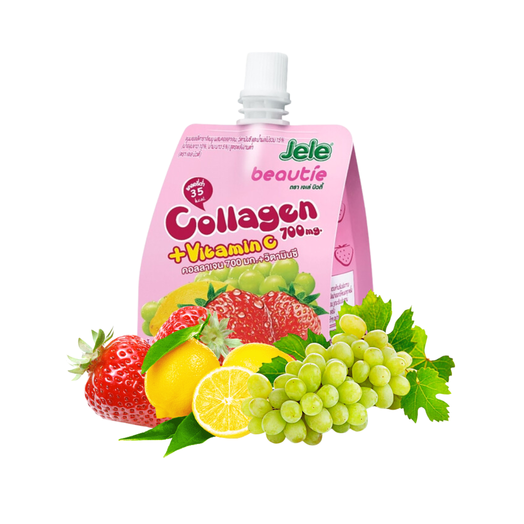  Nước ép trái cây thạch Jele Collagen gói 150 g 