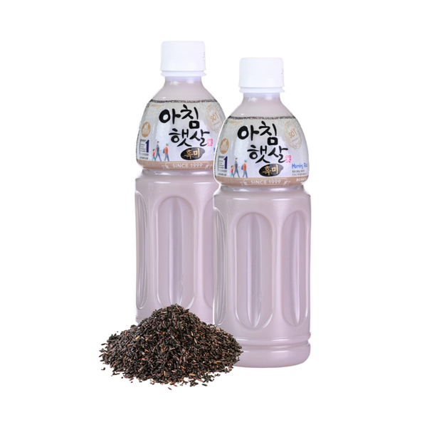 Nước gạo lứt đen Woongjin Morning Rice Black chai 500 ml