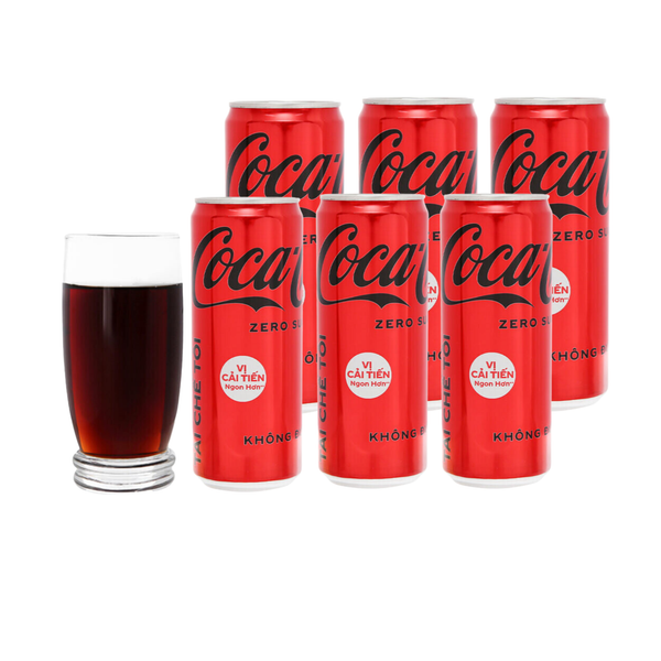 Nước giải khát không đường không calo Coca-Cola 500ml