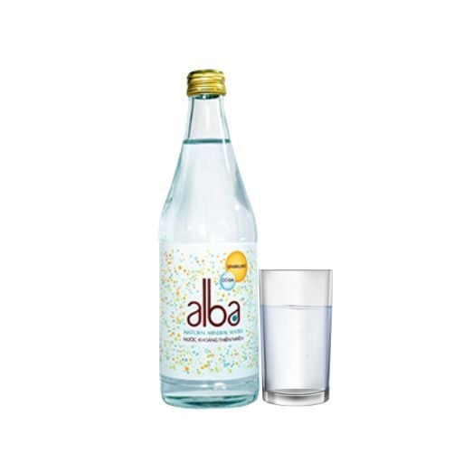  Nước khoáng có ga Alba 450ml (chai thủy tinh) (I0002174) 