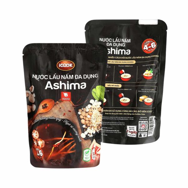 Nước lẩu nấm Ashima Icook