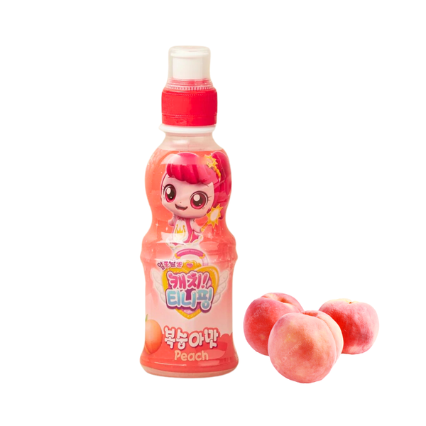 Nước lợi khuẩn Woongjin Teenieping vị Đào chai 200 ml