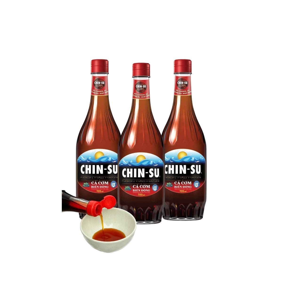  Nước mắm CHIN-SU cá cơm Biển Đông 720 ml (I0015037) 