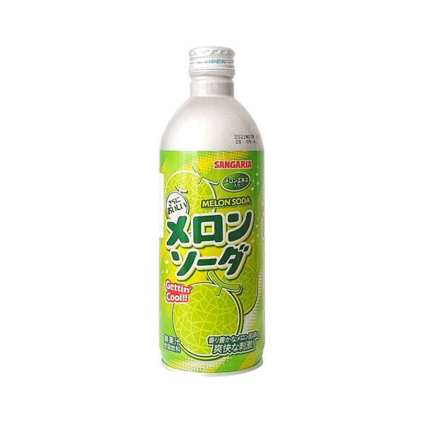 Nước ngọt có ga vị dưa lưới Sangaria 500 ml (I0008022)