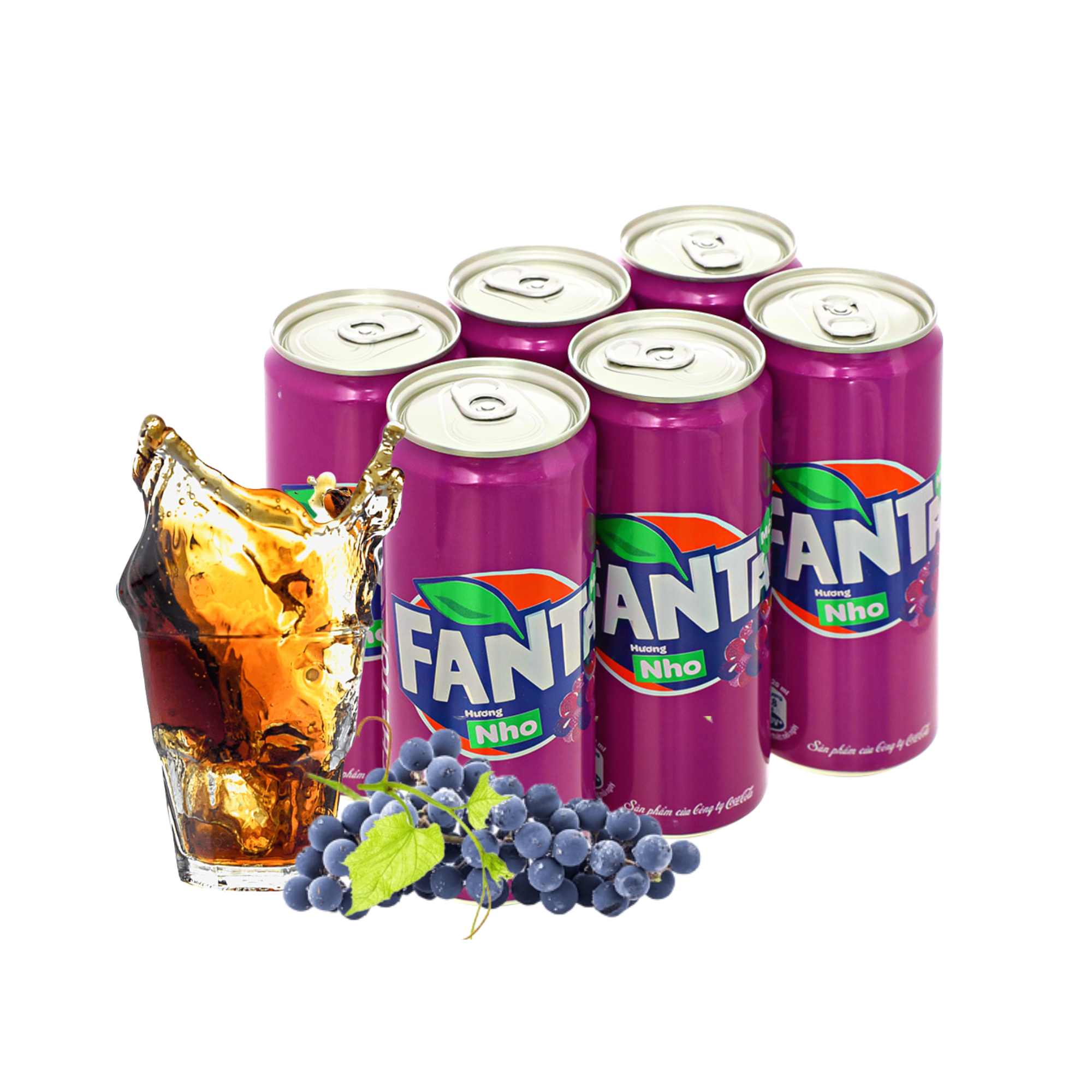 Nước ngọt Fanta vị nho 320 ml (I0009262)