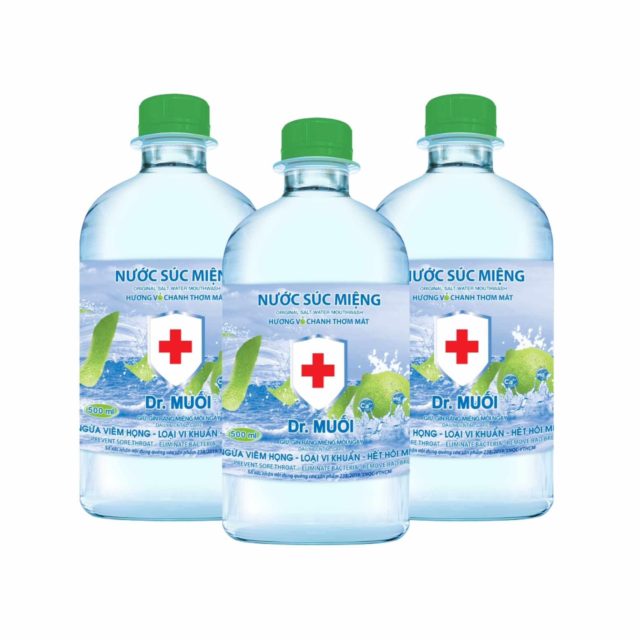  Nước súc miệng hương vỏ chanh Dr.Muối 