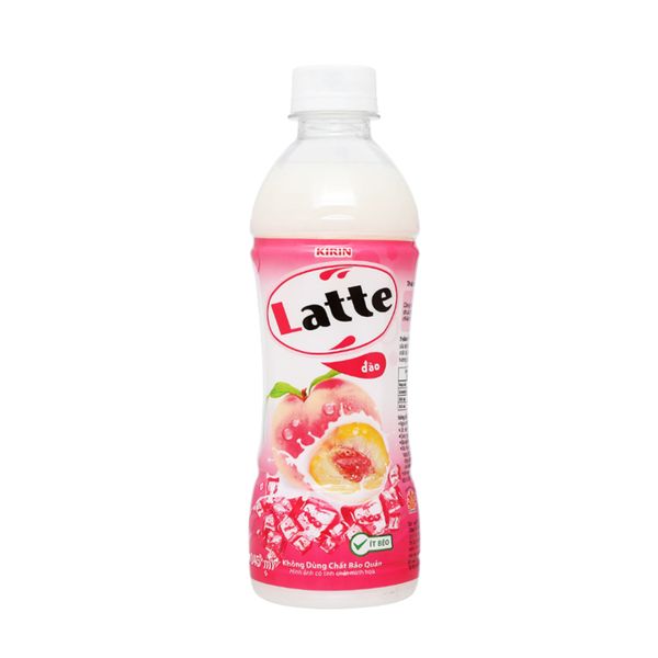 Nước trái cây sữa Latte vị đào 345 ml (I0009354)