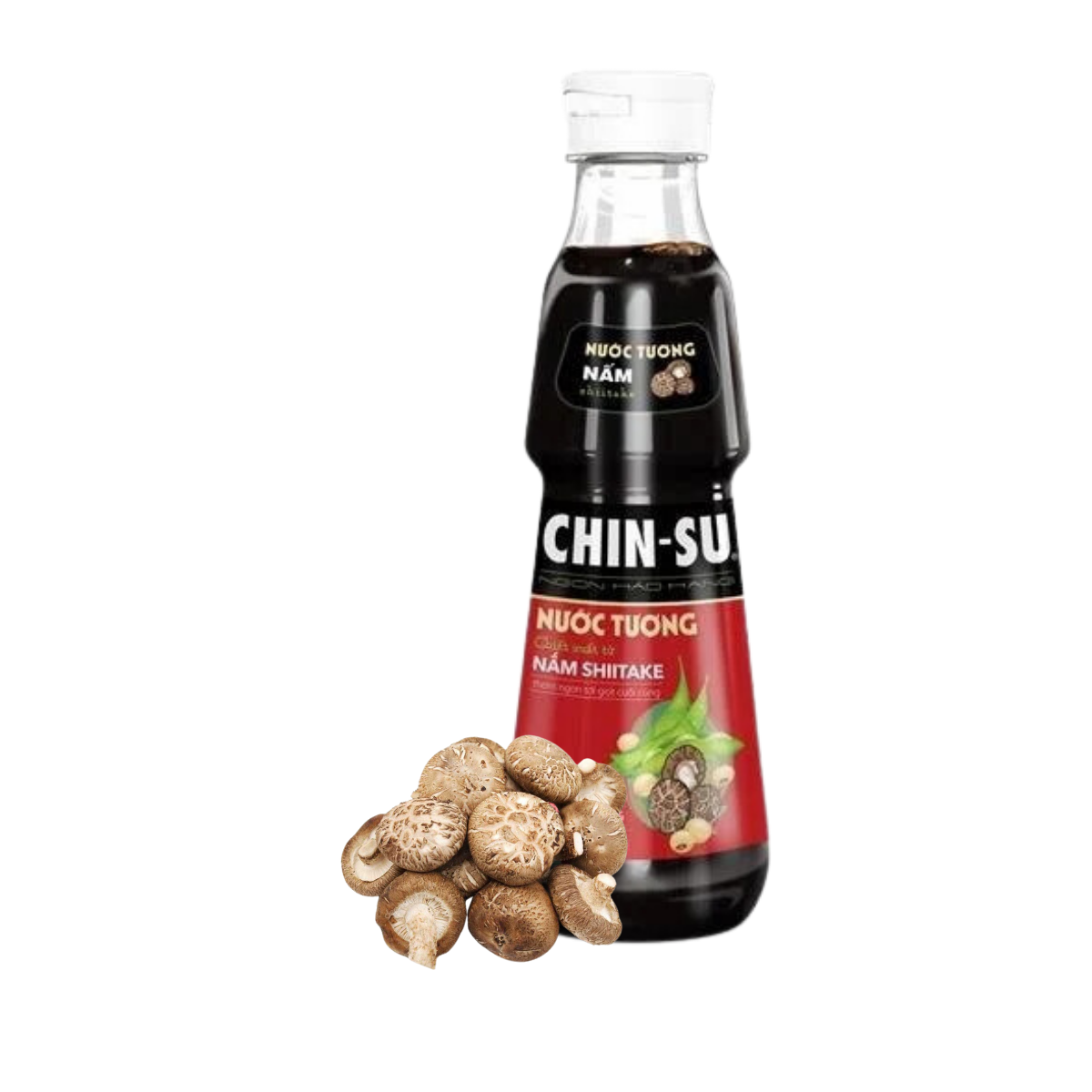  Nước tương Chinsu Nấm Shiitake 330 ml 