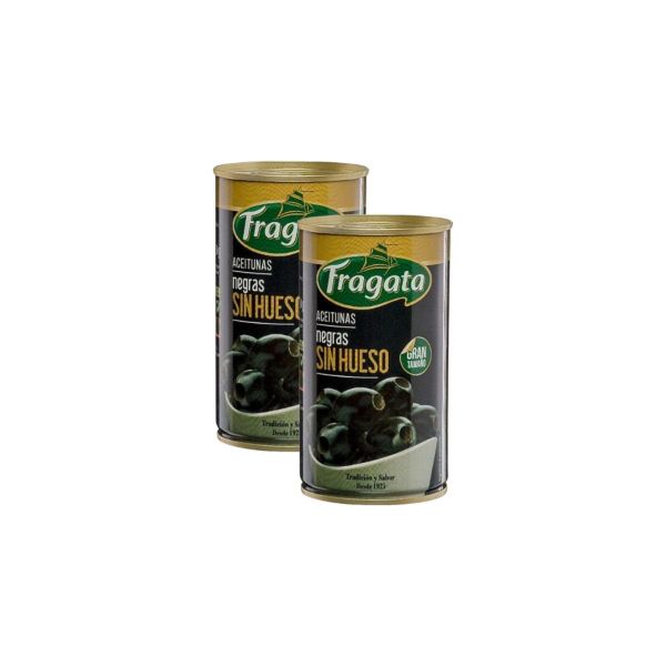 Ô liu trái đen tách hạt Fragata 350 g (I0004366)