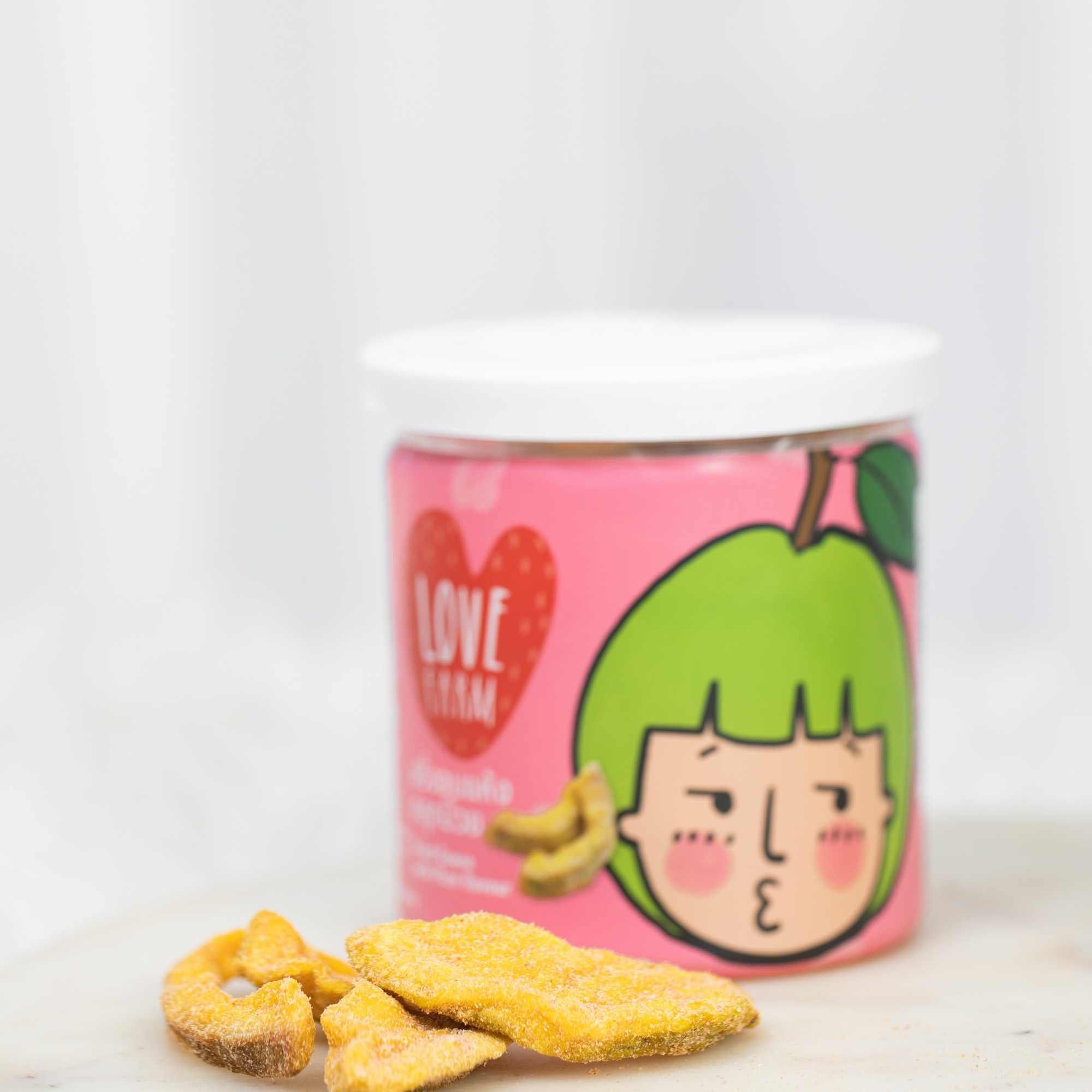  Ổi sấy vị ô mai Love Farm 160g 