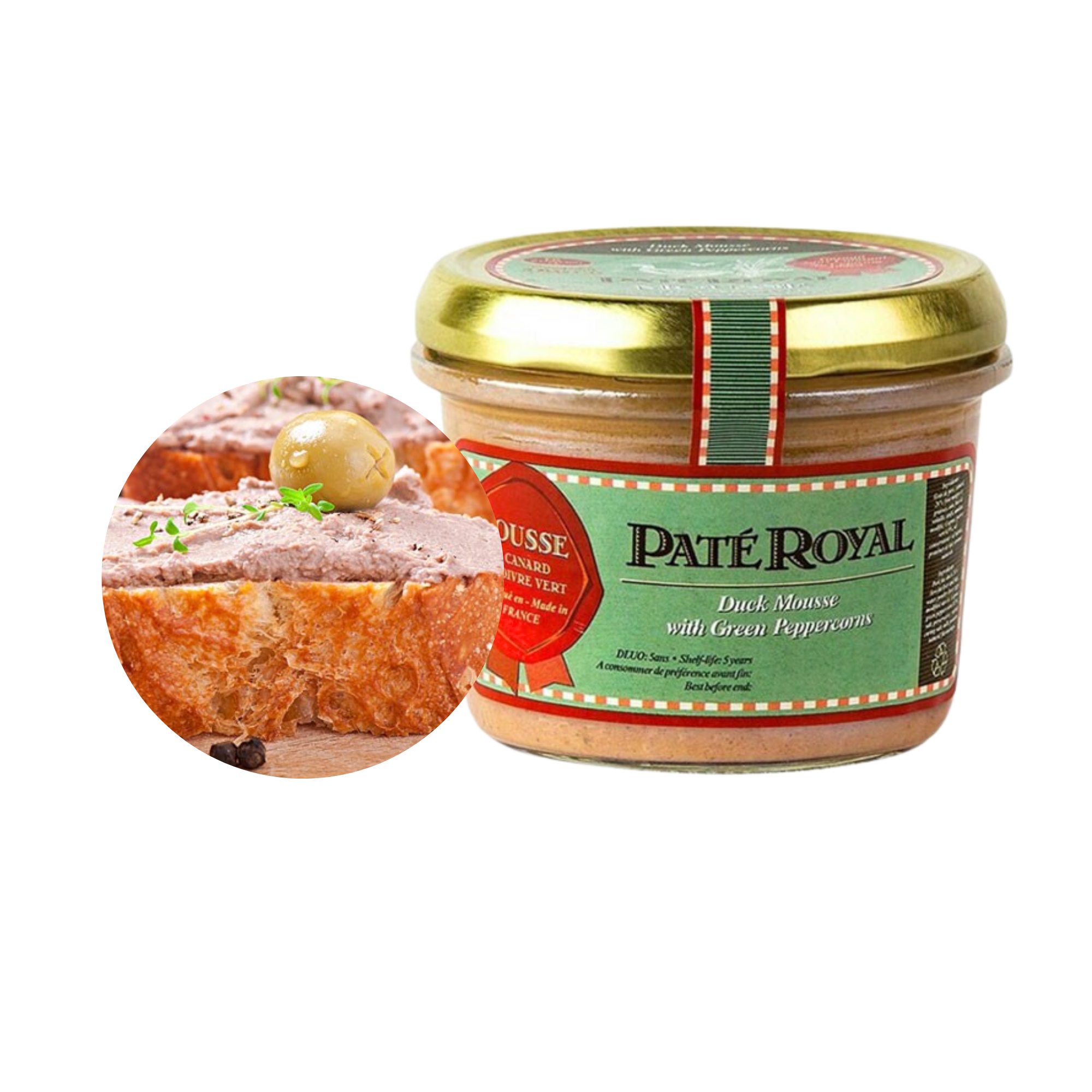  Pa tê vịt vị tiêu xanh Royal 180 g (I0001713) 