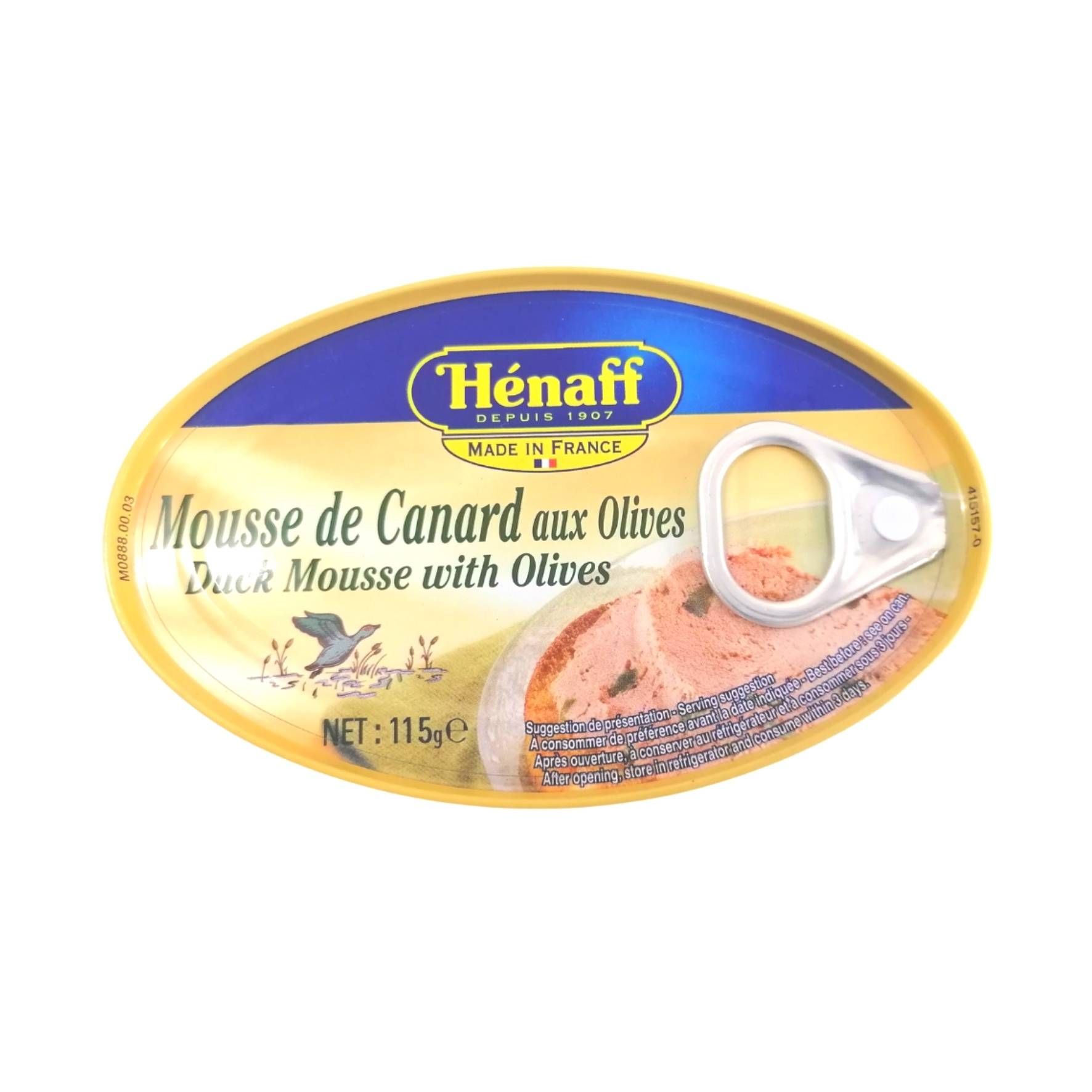  Pa tê gan vịt Henaff 115g (I0001683) 