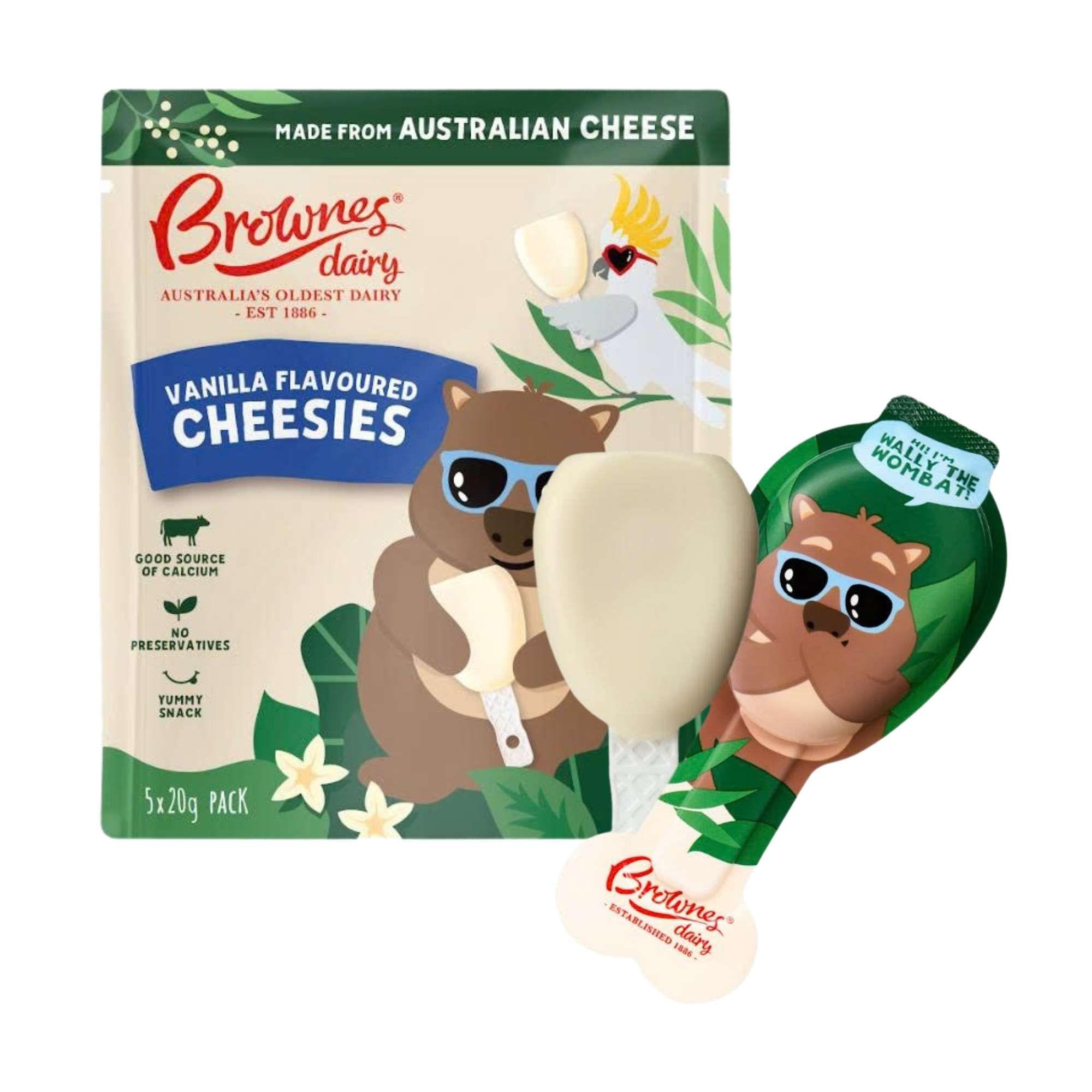  Phô mai tươi vị vani Brownes Dairy 