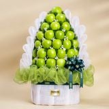  Tháp Táo Xanh Tone Trắng Xanh Rêu Sang Trọng 