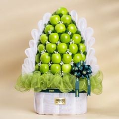 Phần Quà Green Apple Tower Gift Basket G03001 sang trọng tại Farmers Market