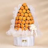  Tháp Quýt Tone Trắng Vàng Sang Trọng 