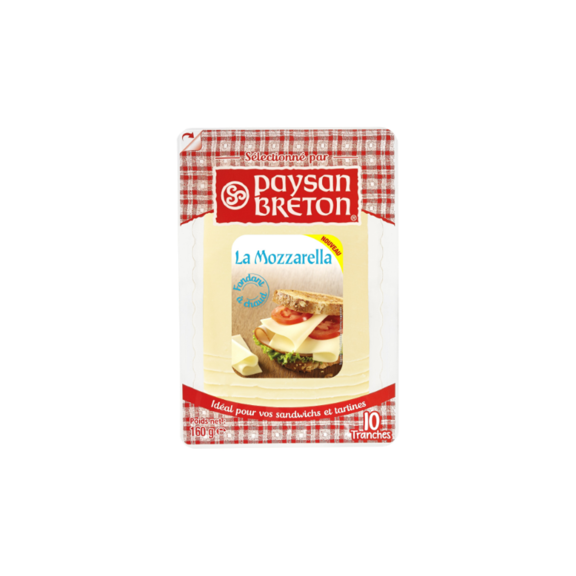  Phô mai Mozzarella Paysan Breton lát 160 g 