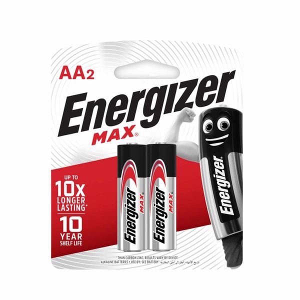 Pin AA Energizer max E91 BP2