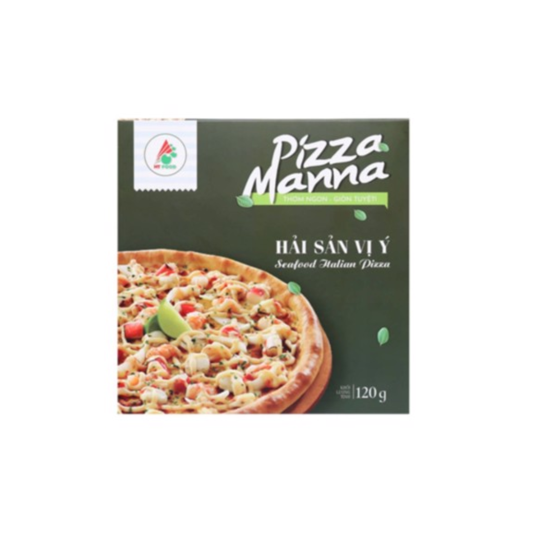  [Đông lạnh] Pizza Manna hải sản vị Ý 120 g (I0005478) 