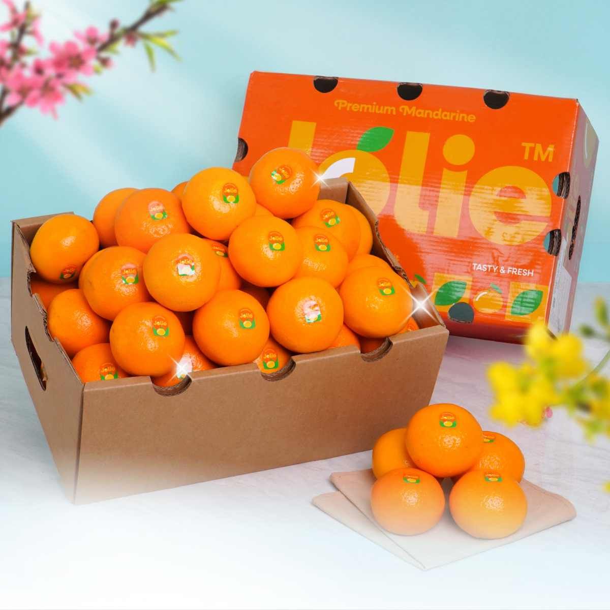  Thùng  6,3 Kg | Quýt nội địa Trung size M (I0011594) 