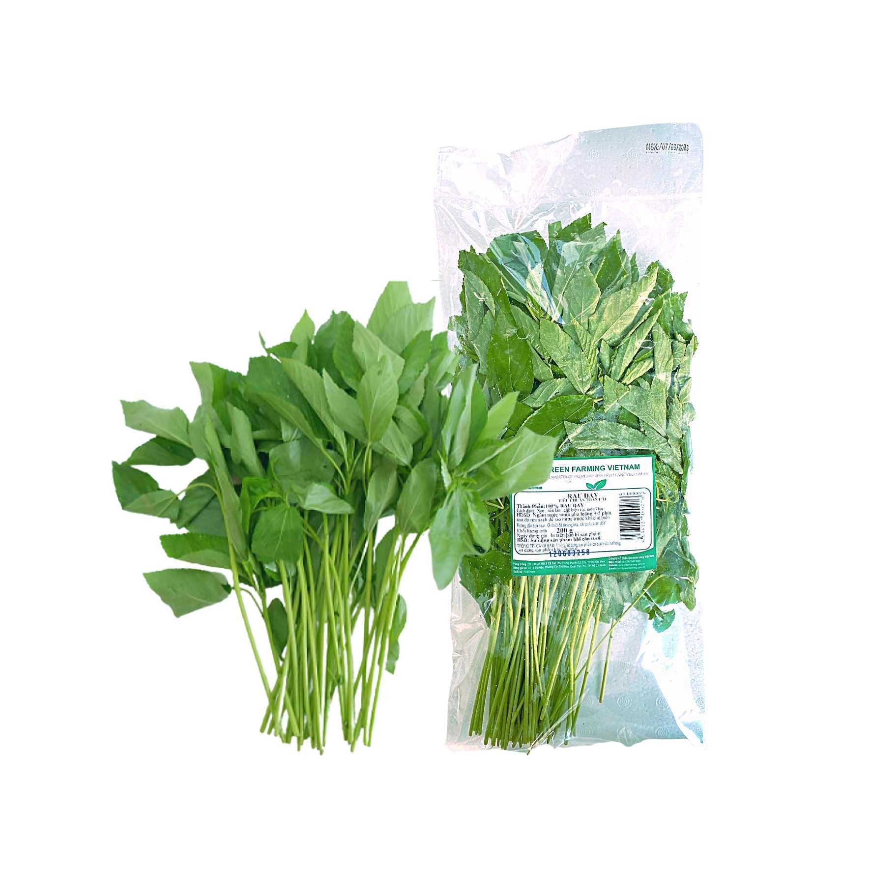  Rau đay chuẩn an toàn quốc tế 