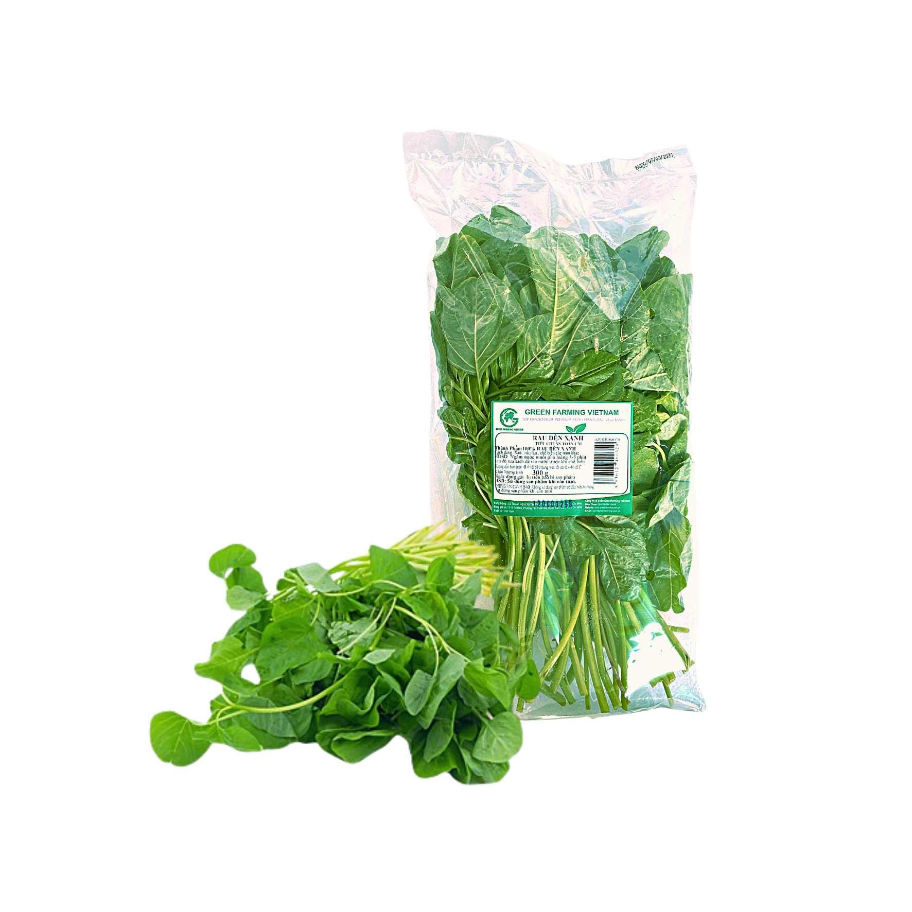  Rau dền xanh chuẩn an toàn quốc tế 