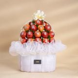  Giỏ Táo Đỏ Envy Tone Trắng Sang Trọng 