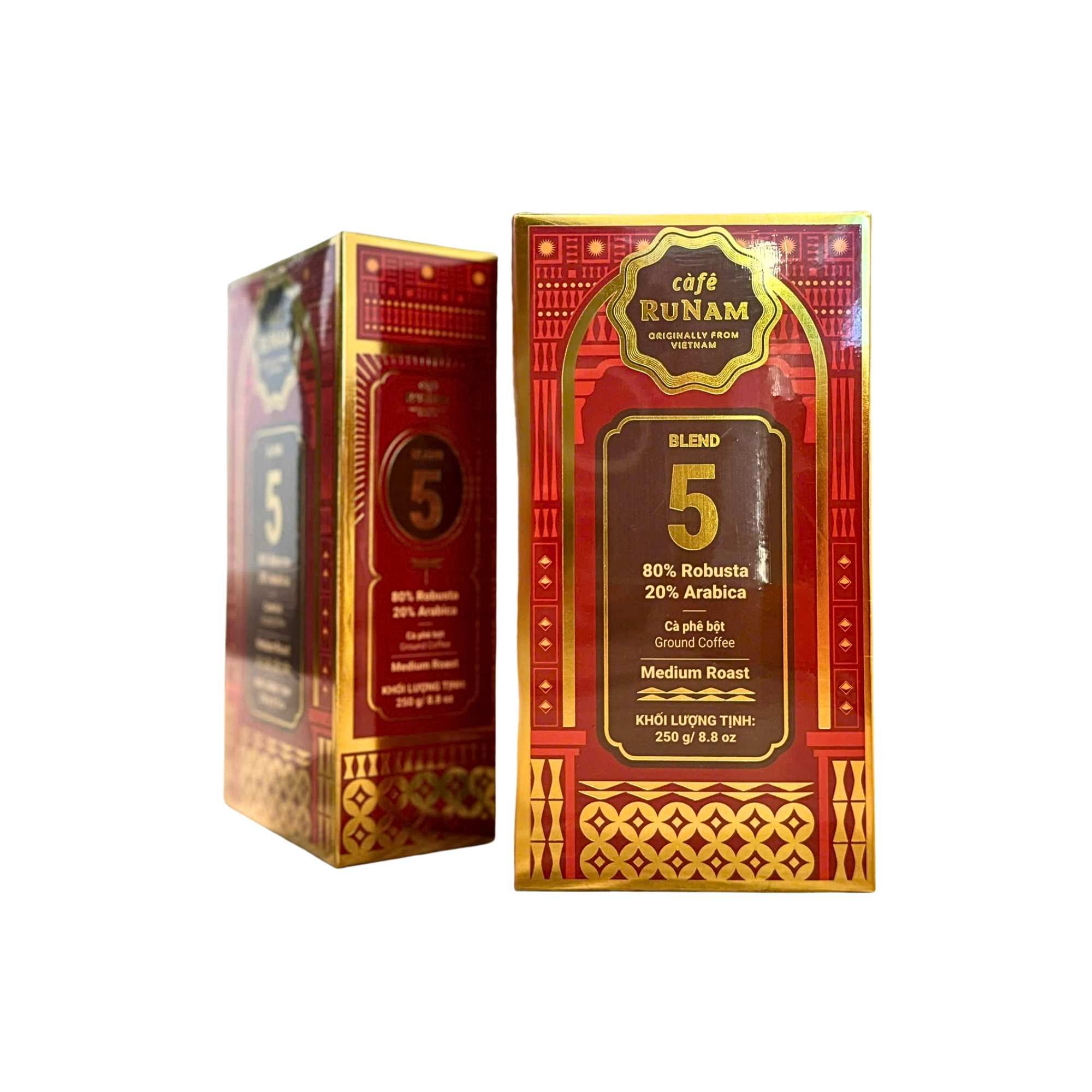  Cà phê bột số 5 Runam hộp 250 g 