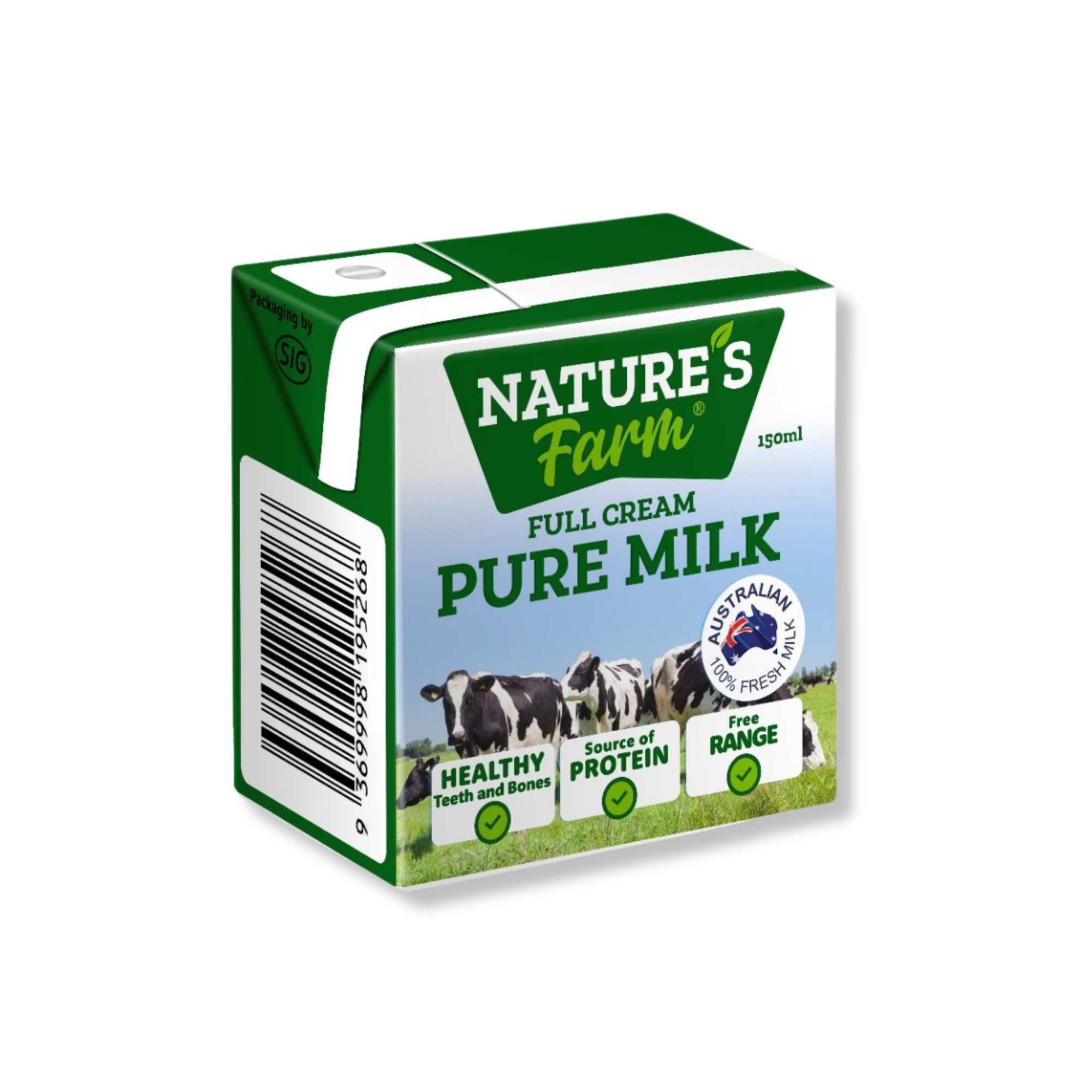  Sữa tươi nguyên kem Nature's Farm 6*150 ml 