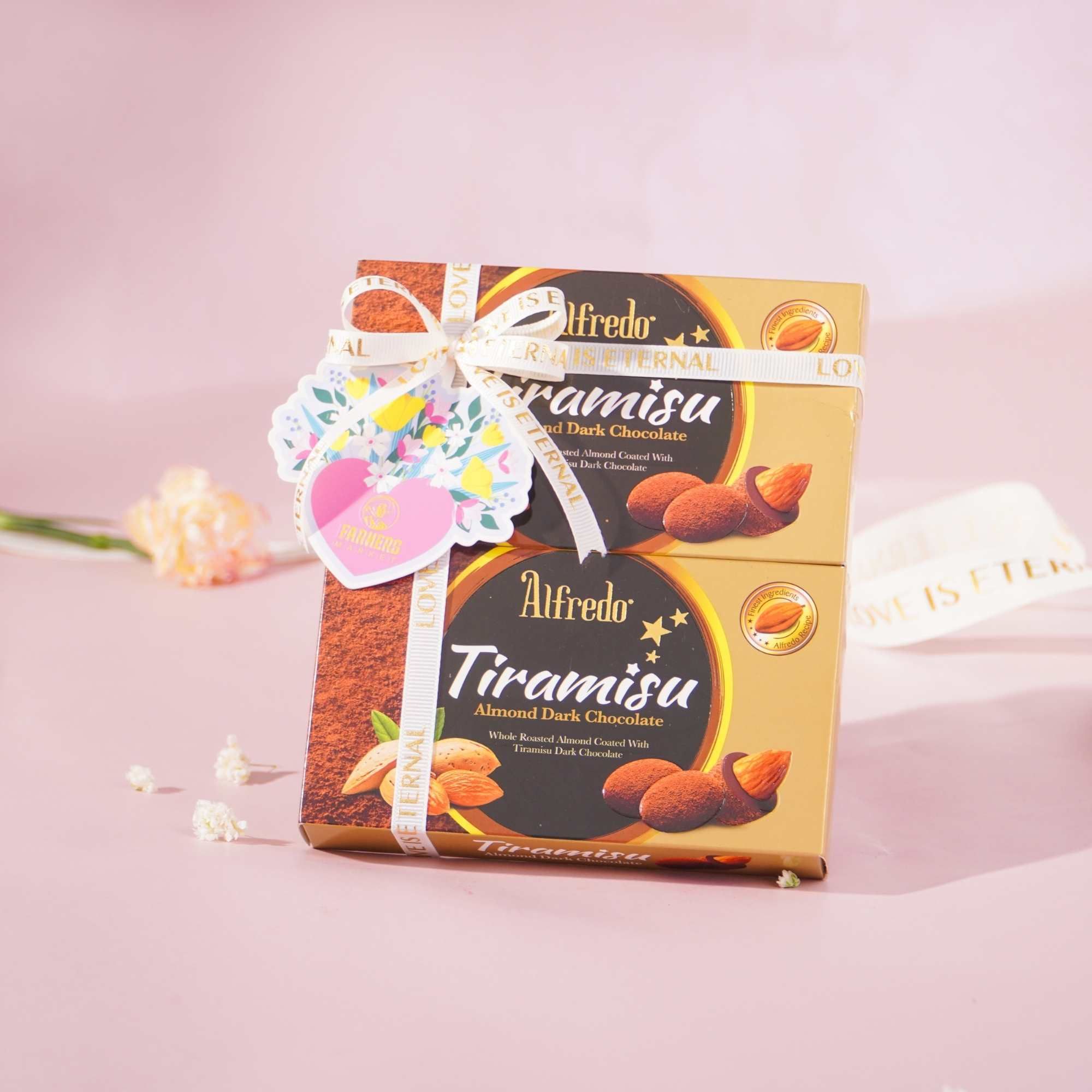  Sô cô la đen hạnh nhân Alfredo tiramisu 70 g 