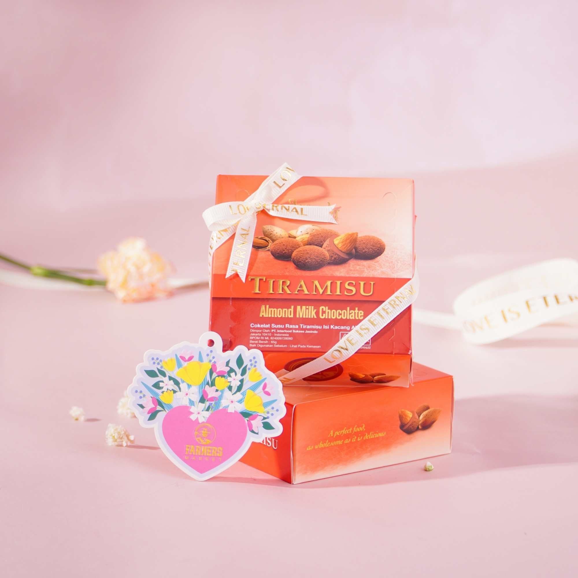  Sô cô la sữa hạnh nhân Alfredo tiramisu 65 g 