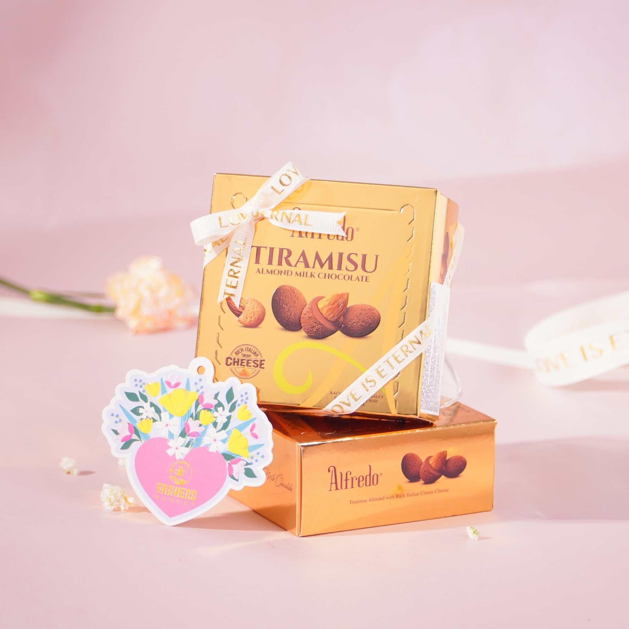  Sô cô la sữa hạnh nhân Alfredo tiramisu cheese 65 g 