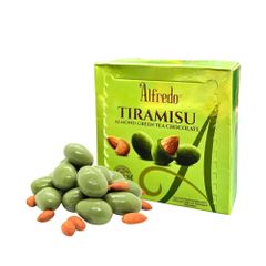 Sô cô la trà xanh hạnh nhân Alfredo tiramisu cheese 65 g