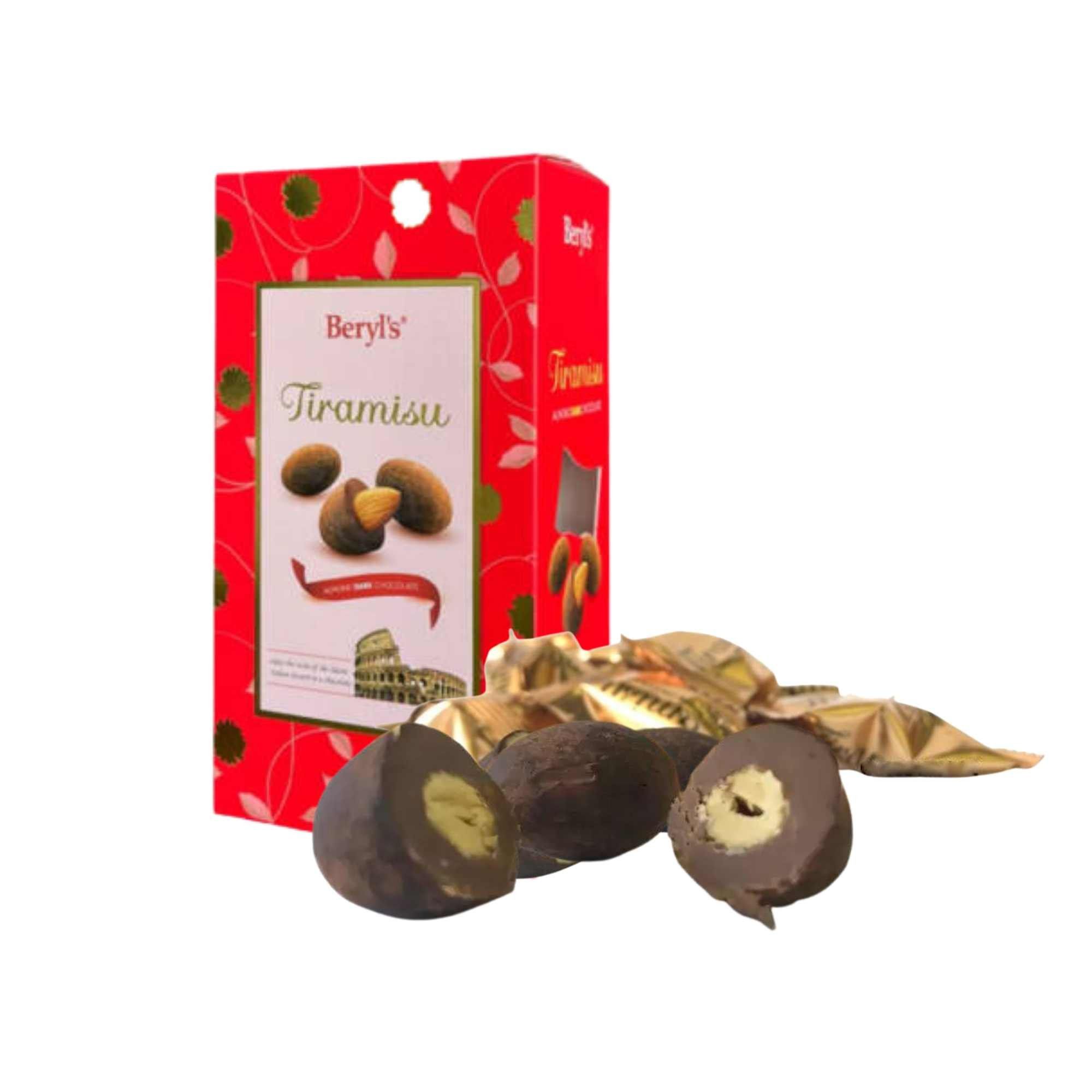  Socola đen hạnh nhân Tiramisu Beryls (180G) 