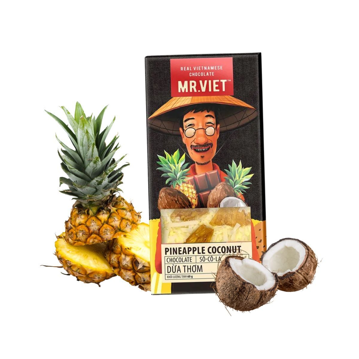  Socola vị dừa, thơm Mr Việt 60 g (I0000585) 