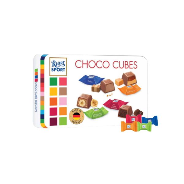 Socola viên hỗn hợp Choco Cubes hiệu Ritter Sport 192 g (I0009853)