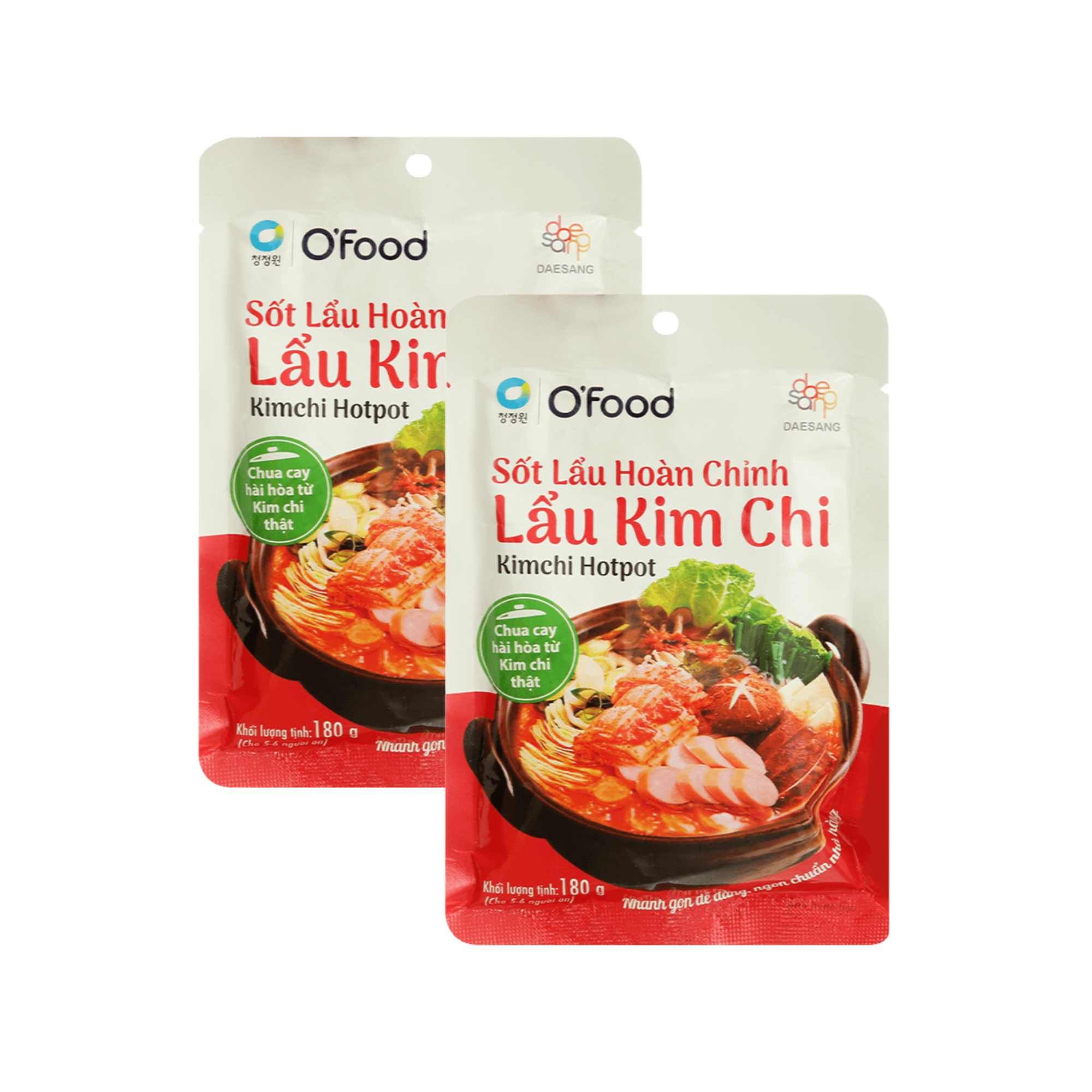  Sốt lẩu hoản chỉnh lẩu kim chi O’food 